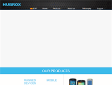 Tablet Screenshot of hubrox.com